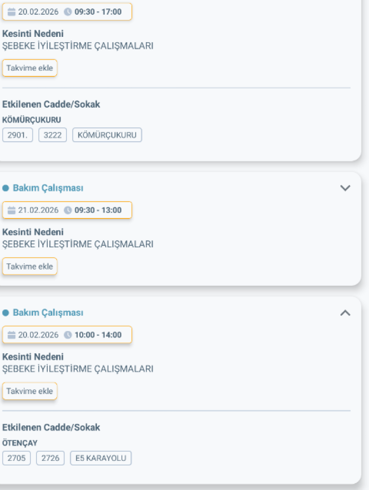 HATAY BELEN'DE ELEKTRİK KESİNTİSİ