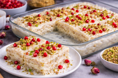 Ramazan'da hafif tatlı sevenler için 'Muhallebili Güllaç' tarifi