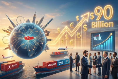 Türk şirketlerinin yurt dışı cirosu 90 milyar dolara dayandı: TÜİK 2024 verilerini açıkladı