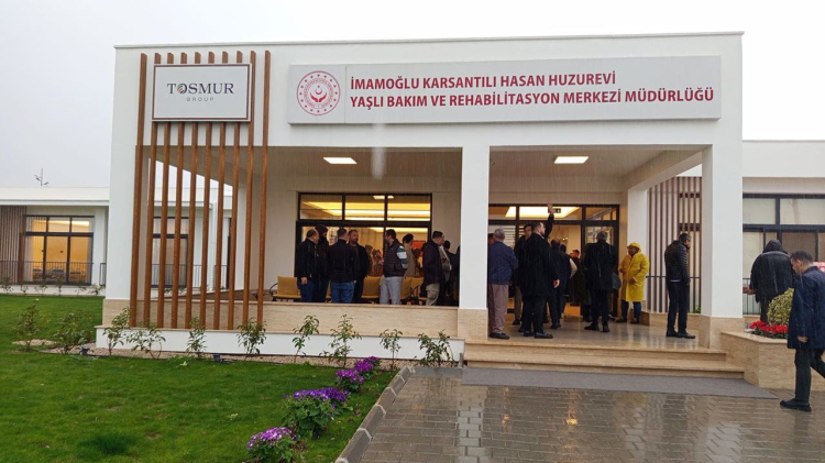 İmamoğlu’nda Karsantılı Hasan Yaşlı Bakım Merkezi Açıldı