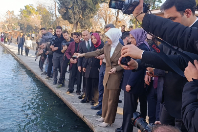 Aile ve Sosyal Hizmetler Bakanı Göktaş Balıklıgöl'ü gezdi