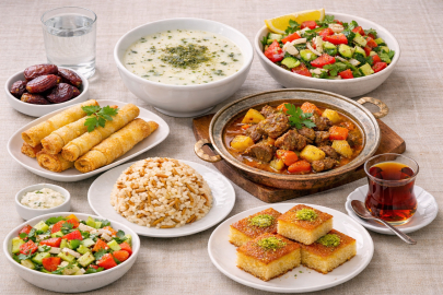 Bugün iftara ne pişirsem? İşte farklı ve lezzetli bir örnek iftar menüsü