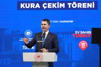 Gaziantep’te 13 bin 890 sosyal konutun kurası çekildi