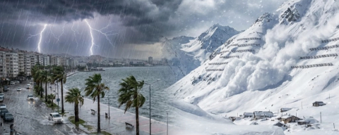 Meteoroloji'den çifte uyarı: Batı'ya sağanak yağış, doğu'ya çığ tehlikesi! (20.02.2026 Hava Durumu)