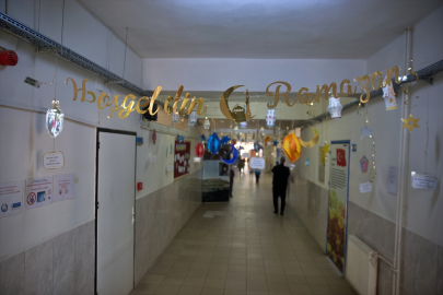 Osmaniye'de okullar ramazan için süslendi