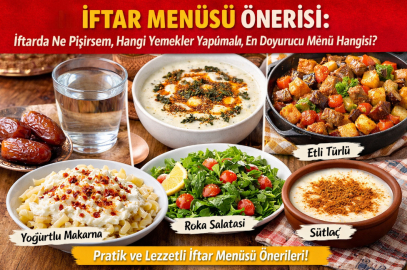 3. GÜNÜN İFTAR MENÜSÜ ÖNERİSİ: İFTARDA NE PİŞİRSEM, HANGİ YEMEKLER YAPILMALI, EN DOYURUCU MENÜ HANGİSİ?