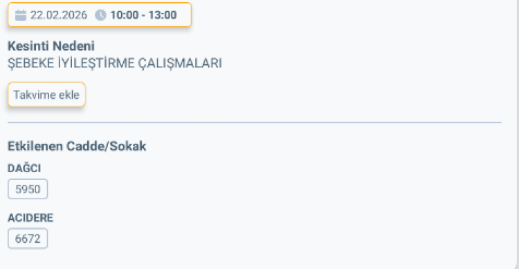 ADANA SARIÇAM'DA ELEKTRİK KESİNTİSİ