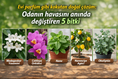 Evi parfüm gibi kokutan doğal çözüm: Odanın havasını anında değiştiren 5 bitki