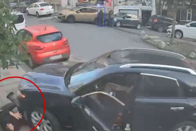 Kağıthane’de film gibi kaza: Sürücü kendi aracının altında kaldı