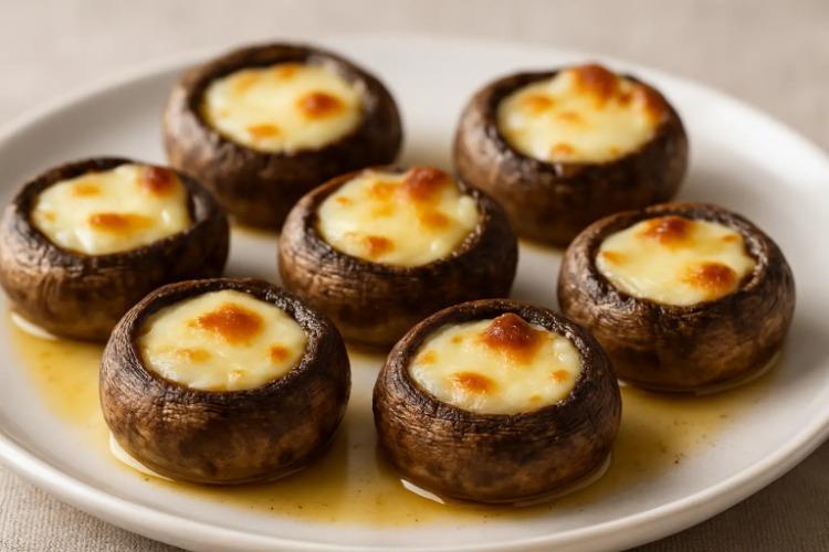 Tavada Kaşarlı Mantar