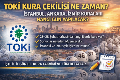 TOKİ KURA ÇEKİLİŞİ NE ZAMAN? İSTANBUL, ANKARA, İZMİR KURALARI HANGİ GÜN YAPILACAK?