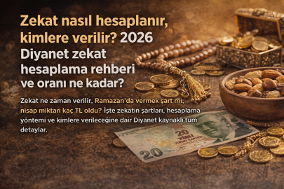 Zekat nasıl hesaplanır, kimlere verilir? 2026 Diyanet zekat hesaplama rehberi ve oranı ne kadar?