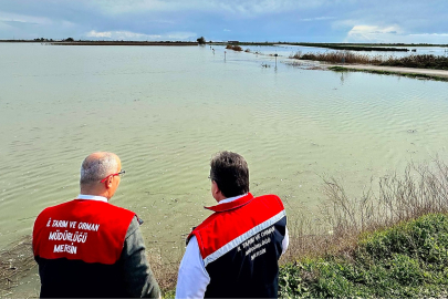 Baraj tahliyesi sonrası tarım arazilerinde su yayılımı tespiti
