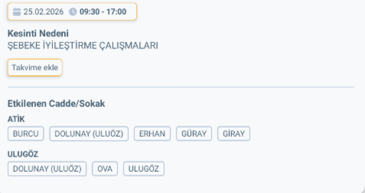 MERSİN SİLİFKE'DE ELEKTRİK KESİNTİSİ