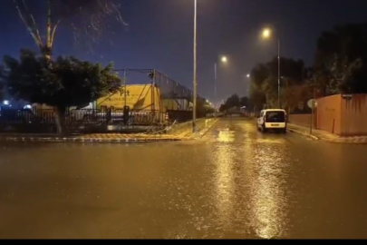 Hatay’da kuvvetli sağanak yağış