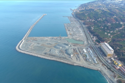 İyidere Lojistik Limanı'nın üst yapısı Ağustos’ta tamamlanacak