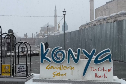 Konya’da kar sürprizi