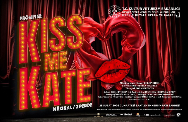 Mersin'de Broadway rüzgarı Kiss Me Kate müzikali prömiyer için gün sayıyor 2
