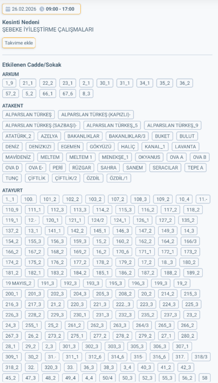 MERSİN SİLİFKE'DE ELEKTRİK KESİNTİSİ 3