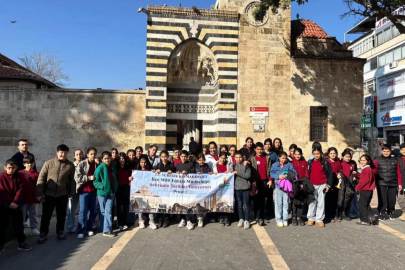 ‘Şehrimin Tarihini Tanıyorum’ projesiyle öğrenciler Adana’yı keşfetti
