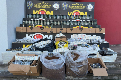 Adana'da kaçakçılara "bandrol" darbesi: 1 zanlı tutuklandı