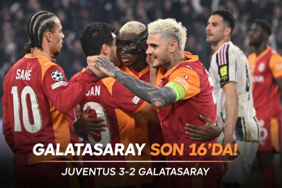 Galatasaray son 16’da! Juventus 3-2 Galatasaray maç özeti, goller ve Devler Ligi’nde tarihi tur