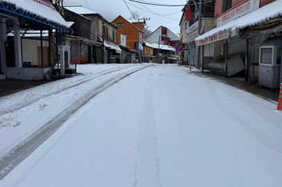 Kış bereketi geri döndü! Zorkun Yaylası beyaz örtüyle kaplandı!