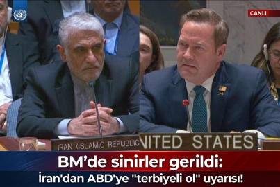 BM'de sinirler gerildi: İran'dan ABD'ye 'terbiyeli ol' uyarısı!
