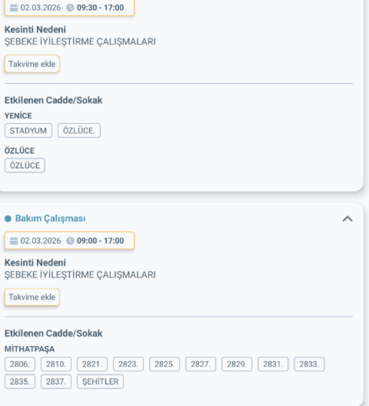 MERSİN TARSUS'DA ELEKTRİK KESİNTİSİ 2
