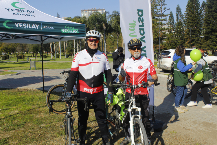 “Bağımsızlık En Çok Sana Yakışır” Sloganı Adana’da pedallarla hayat buldu