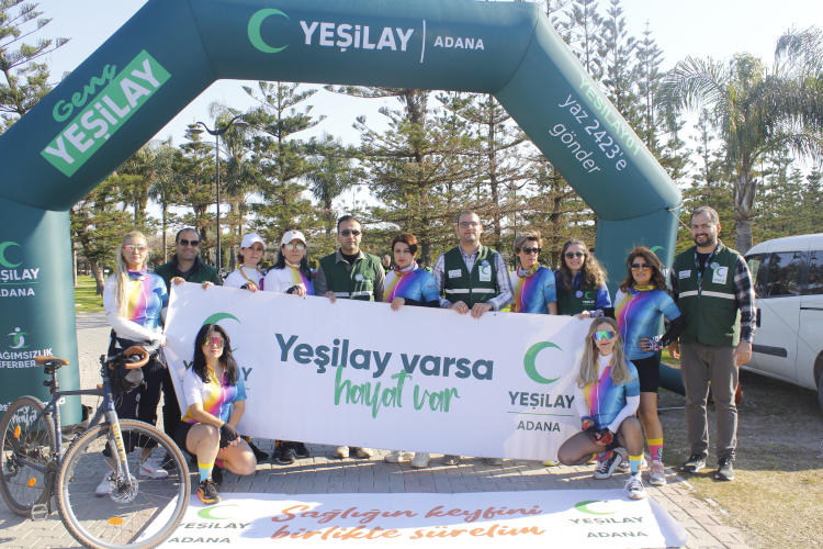 “Bağımsızlık En Çok Sana Yakışır” Sloganı Adana’da pedallarla hayat buldu