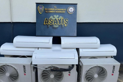 Depremzedelerden çaldıkları klimaları satan 2 şahıs yakayı ele verdi