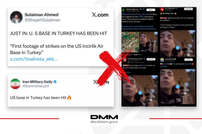 TÜRKİYE’DE ABD ÜSSÜ VURULDU İDDİASI YALANLANDI