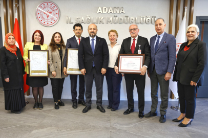 Adana’da üç hastane “Bebek Dostu” ve “Anne Dostu” unvanı aldı