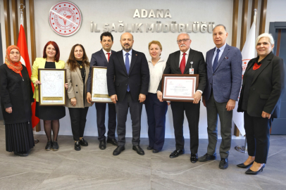 Adana’da üç hastane “Bebek Dostu” ve “Anne Dostu” unvanı aldı