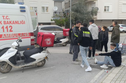 Antalya’da motosiklet ile elektrikli bisiklet çarpıştı: 3’ü çocuk 4 kişi yaralandı