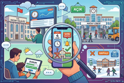 Hatay'da 4 Mart 2026 okullar tatil mi? Valilikten son dakika açıklaması geldi mi?