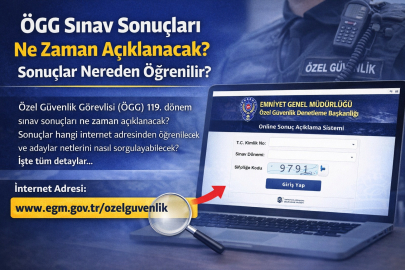 ÖGG SINAV SONUÇLARI NE ZAMAN AÇIKLANACAK? SONUÇLAR NEREDEN ÖĞRENİLİR?
