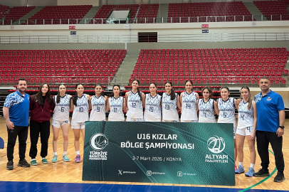 Adana Büyükşehir Belediyesi U16 Kız Basketbol Takımı bölge şampiyonu oldu