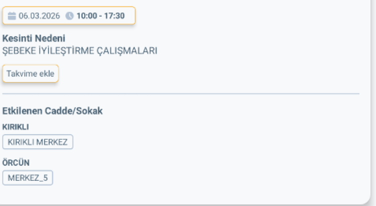 ADANA KARAİSALI'DA ELEKTRİK KESİNTİSİ 