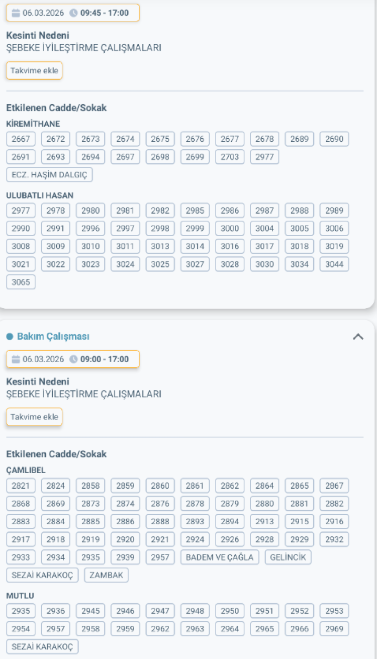 ADANA YÜREĞİR'DE ELEKTRİK KESİNTİSİ 2