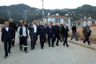 AFAD Başkanı Ali Hamza Pehlivan Hatay'da köy evlerini inceledi