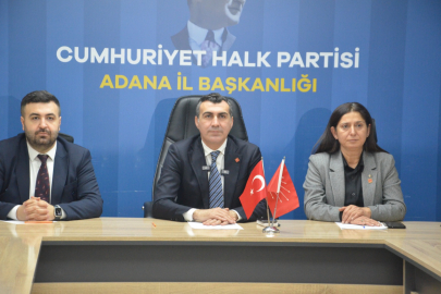 CHP Adana İl Başkanlığı’nda İmamoğlu’nun mektubu paylaşıldı