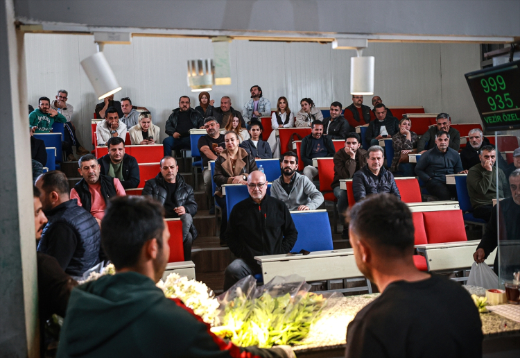 Çukurova çiçek mezatlarında 8 Mart bereketi Satışlar 5 katına çıktı 3