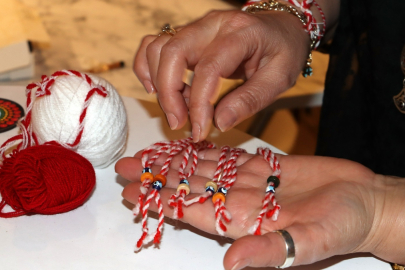 Marteniçka, sanatla baharı müjdeliyor