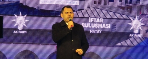 Murat Kurum Hatay'da "Yeniden dirilişin şehri" mesajı verdi: "Artık ben bir Hataylıyım" dedi
