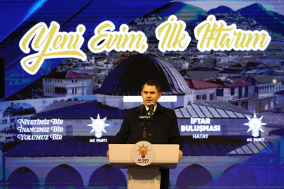 Murat Kurum Hatay'da "Yeniden dirilişin şehri" mesajı verdi: "Artık ben bir Hataylıyım" dedi