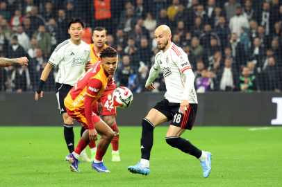 Trendyol Süper Lig: Beşiktaş: 0 - Galatasaray: 1 (İkinci yarı)