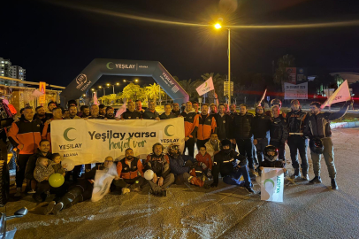 Adana’da onlarca araç bağımlılığa ‘dur’ demek için korna çaldı