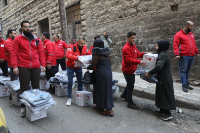 Türk Kızılay, Gazze ve Suriye'de sıcak yemek desteğini ramazanda da sürdürüyor
